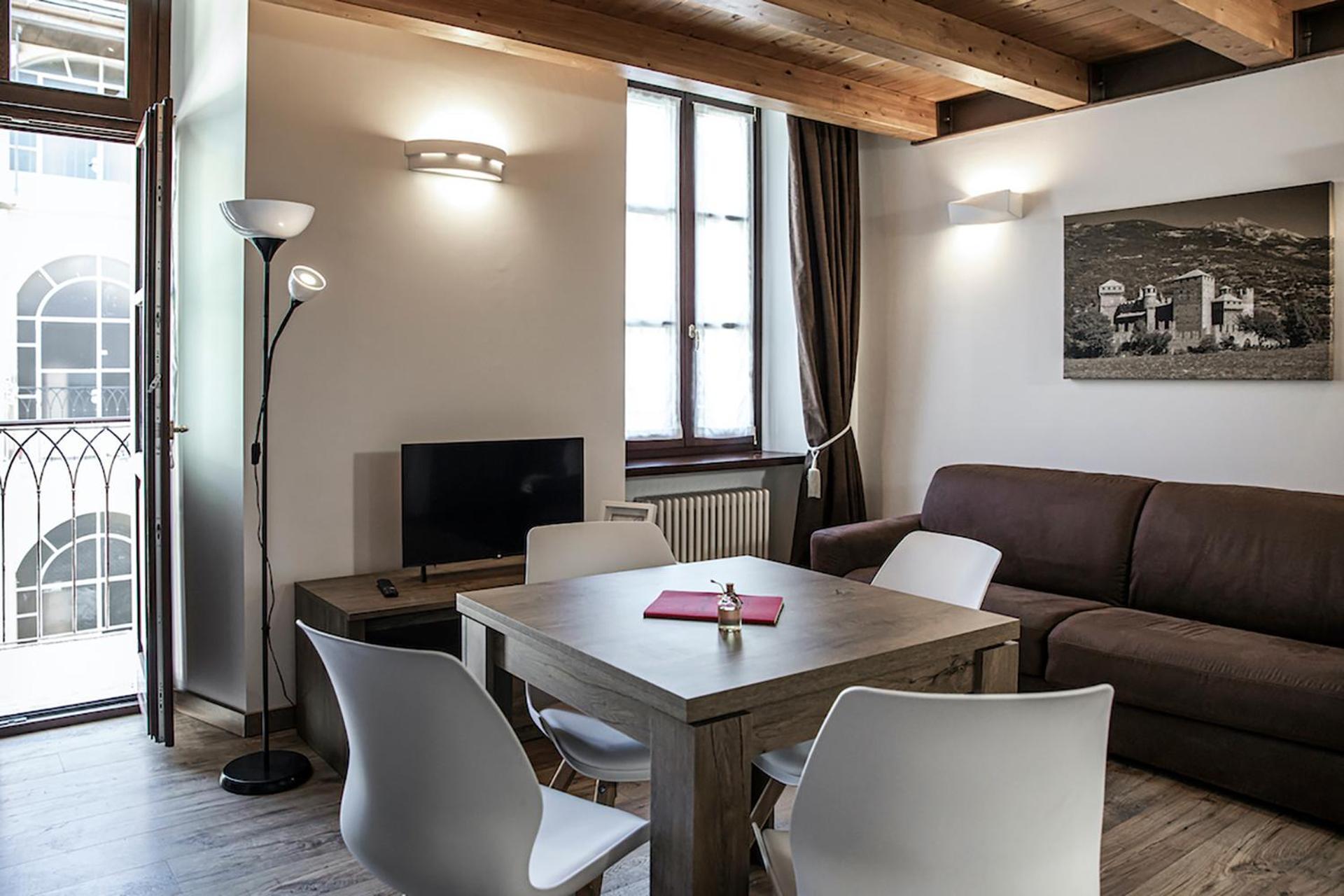 Inn Aosta - La Piazza Exteriér fotografie